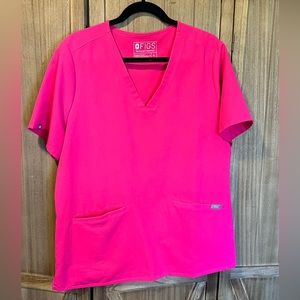 XL Figs Casma 3 pocket scrub top